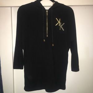 Kardashian Kollection hooded top size small
